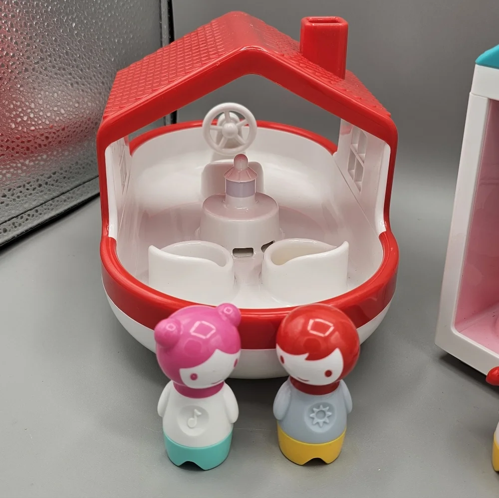 Kid O Myland Houseboat Play House Dining Set Complete Dolls Light Sound Play Htf